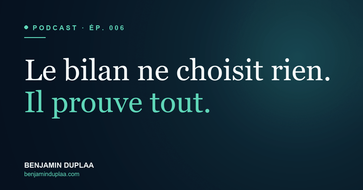 Le bilan de compétences ne choisit rien