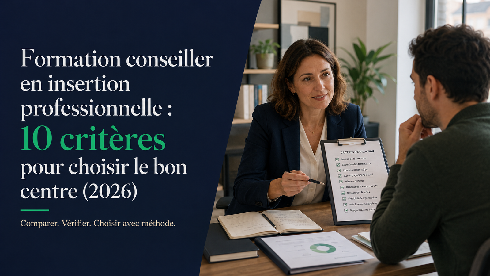 Formation conseiller en insertion professionnelle : 10 critères pour choisir le bon centre (2026)