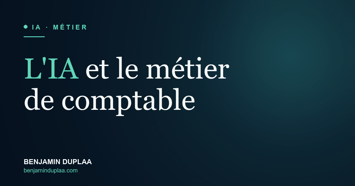 L'IA menace-t-elle le métier de comptable ?