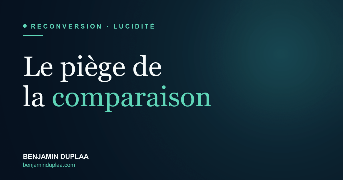 Le piège de la comparaison