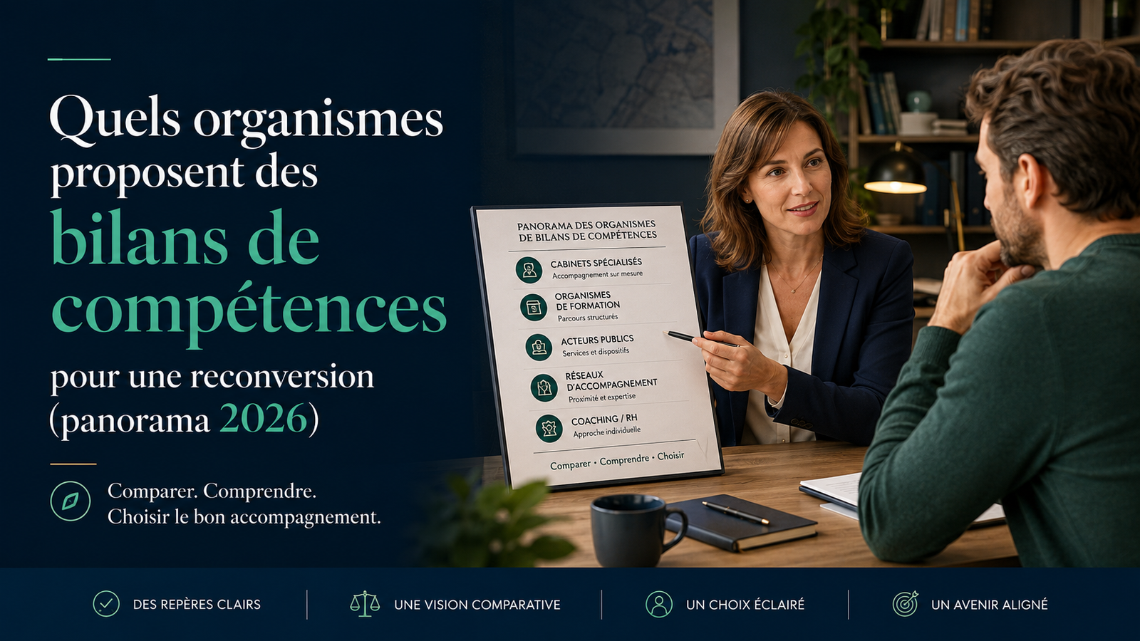 Quels organismes proposent des bilans de compétences pour une reconversion (panorama 2026)